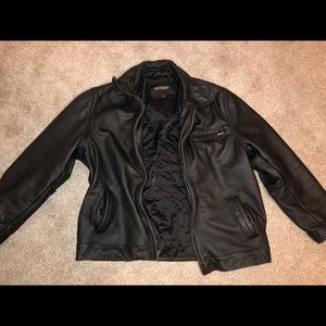 GUESS leather jacket